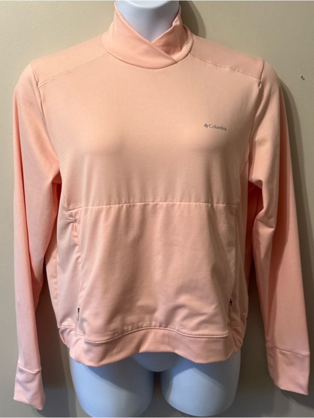 Columbia Long Sleeve Sweatshirt Weekend Adventure Hiking Pink Size XL